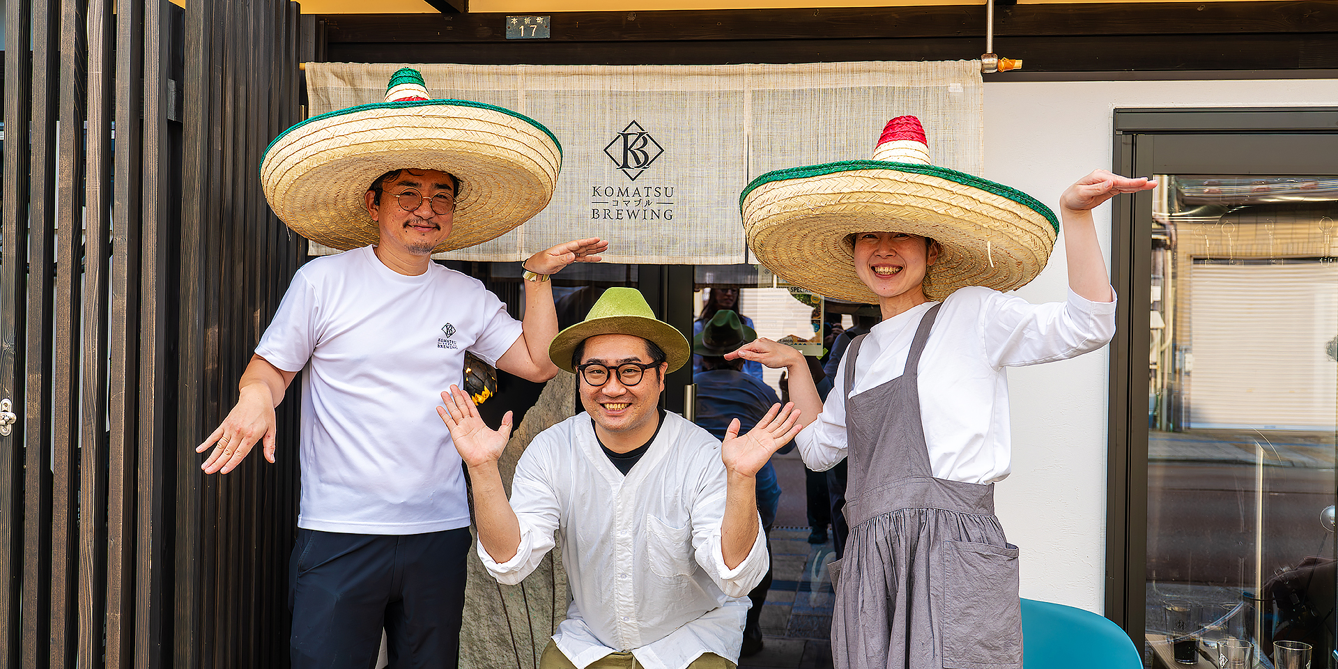 「コマブル × BEAT TACOS POP UP」のようす１